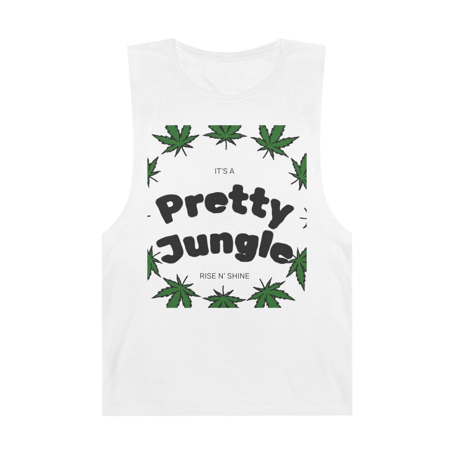 Pretty Jungle Unisex Tank Top, Summer Fashion, Eco-Friendly Apparel, Gift for Nature Lovers, Festival Wear, Casual Everyday Top