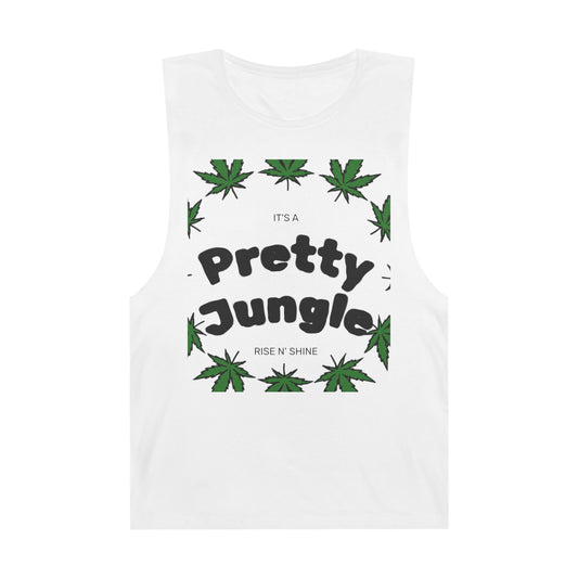 Pretty Jungle Unisex Tank Top, Summer Fashion, Eco-Friendly Apparel, Gift for Nature Lovers, Festival Wear, Casual Everyday Top