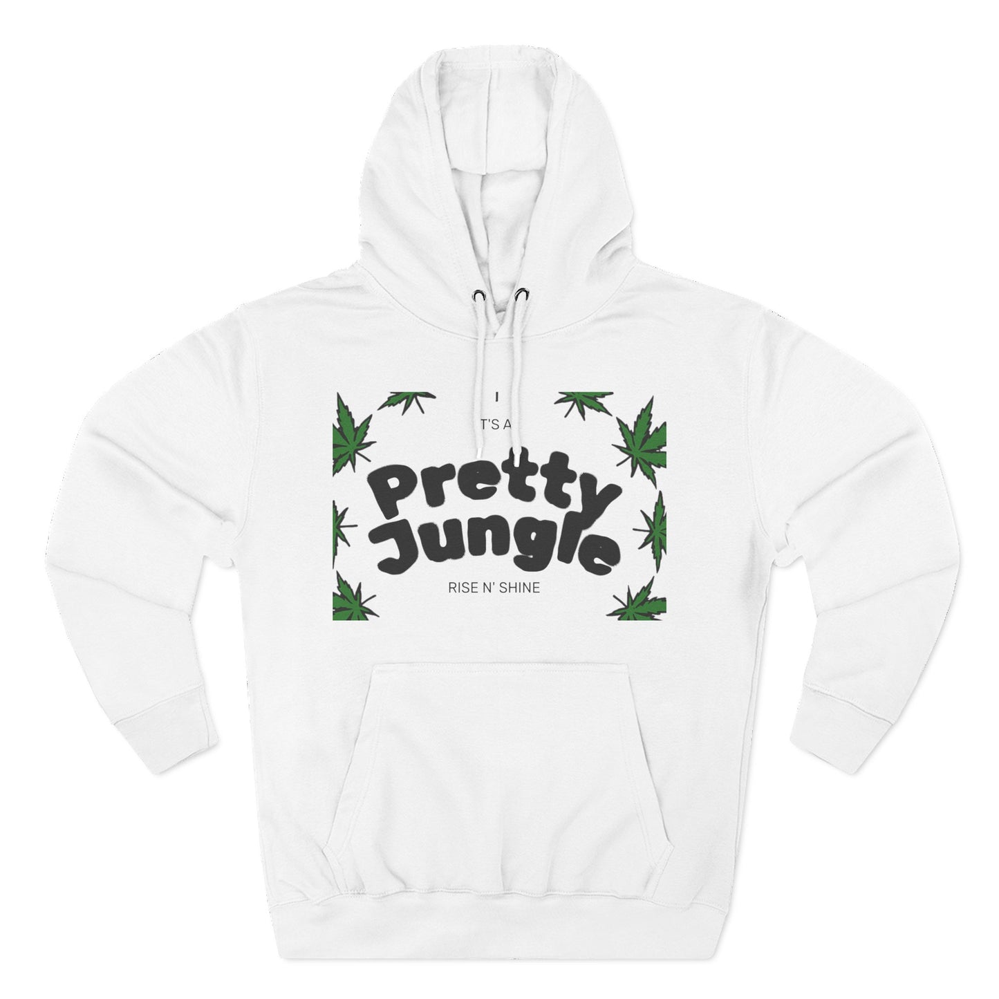 Pretty Jungle Hoodie - Cozy Fleece Sweatshirt for Nature Lovers, Trendy Casual Wear, Perfect Gift for Friends, Outdoor Adventures, and [...]